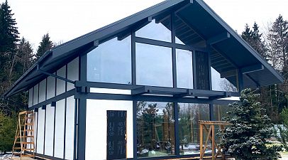 Внешняя отделка дома 240м2 в Истре