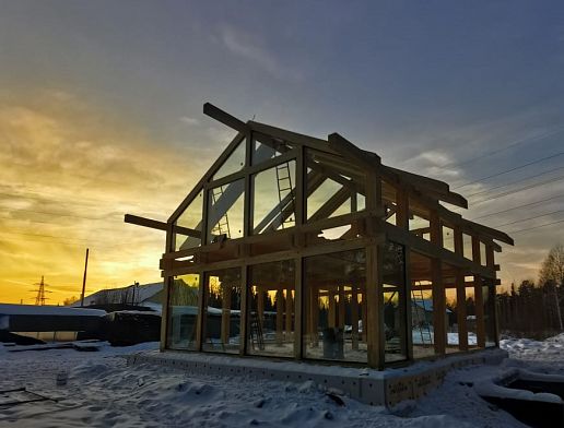 Остекление Сканди макс 9,8×10м Тобольск