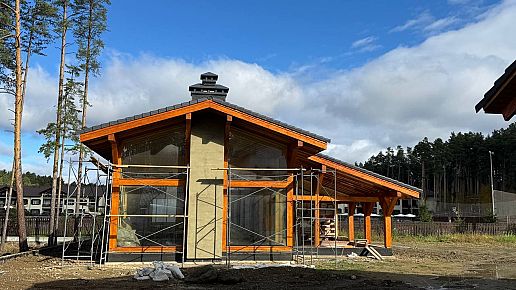 Обзор монтажа  Виллы в Екатеринбурге
